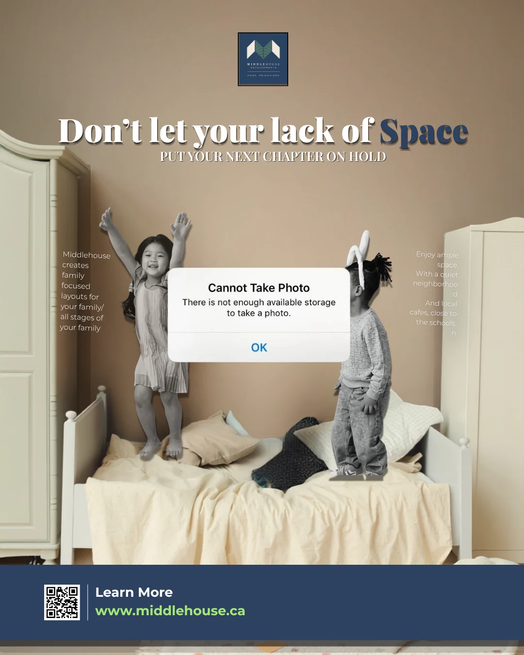 MiddleHouse Developments creative: Space to grow