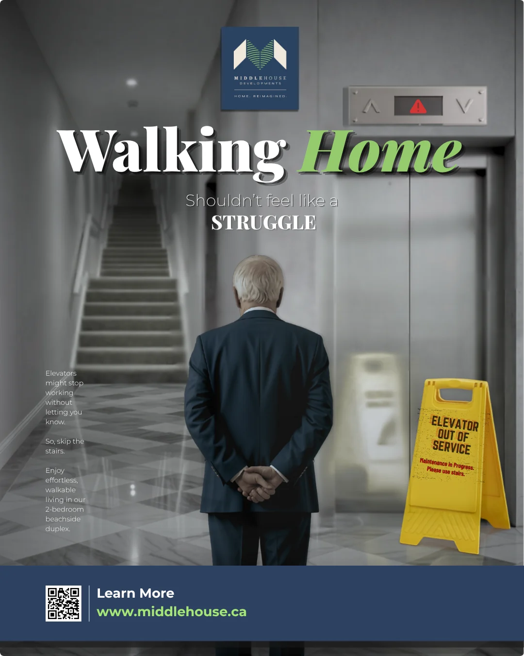 MiddleHouse Developments creative: Walking home